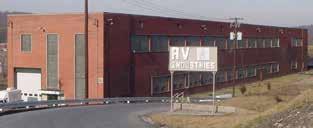 INTRODUCTION TO R-V INDUSTRIES R-V Industries is a uniquely diversified engineering and manufacturing company founded