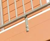 #: 300715 - Item #: 300725 - Item #: 300720 - Rail Supports Provides support at mid span section of railing.