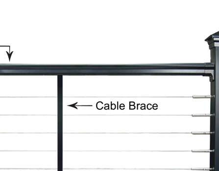 brace is available pre-drilled with