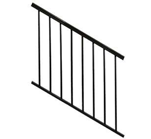 62 Aluminum Railing Systems SOLUTIONSTM Solutions Fixed Pitch Stair Rail Kits Rail kits are also available with round balusters.