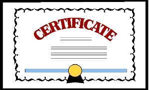 Certification To The State The certification states that The CCR has been