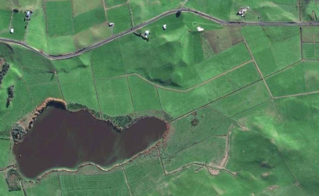 Lake Ohinewai 170 175 35 40 Shallow, riverine lake on the Waikato River floodplain Maximum depth 4.