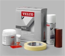 Cleaning and maintenance To clean the outer glass of the vertical window element from the inside, open the roof window above VELUX repair and maintenance kits are available.