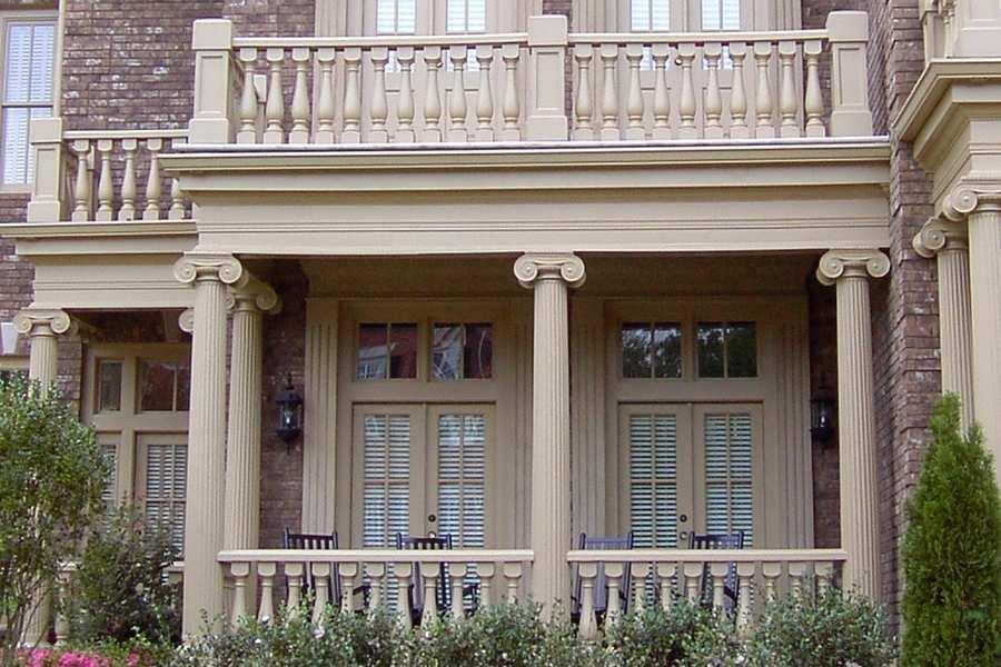 The Cambridge Collection balusters, railings, newel posts, ball caps and risers as well as all Timeless baluster collections, are manufactured from a marble fiberglass-reinforced polymer composite