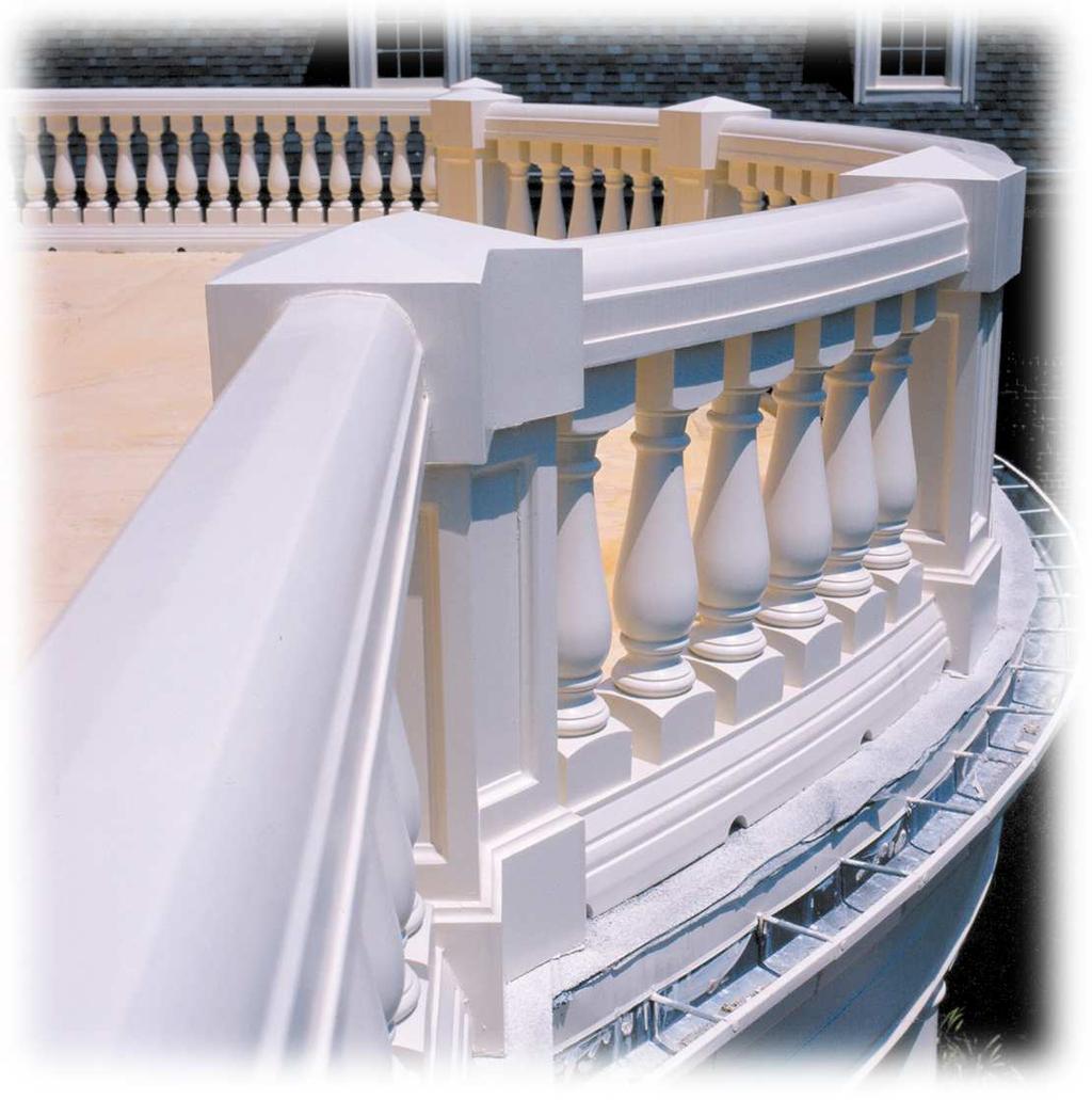 Cambridge Applications RADIUS APPLICATIONS The sweeping grandeur of a curved installation will visually enhance any home.