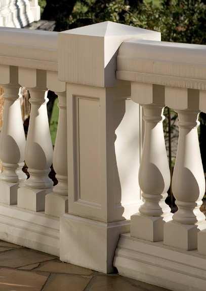 Ball tops can be used on both rounded and flat capped newel posts. Risers can be used on any flat capped post. 45º Peaked Above Left: 45º Peaked. Far Left: 12 Peaked.