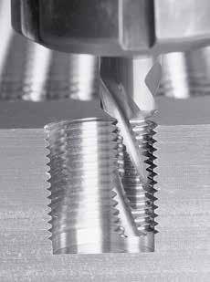 We have added our MKG thread milling tool to the range as a pure thread milling tool, without the chamfering option.