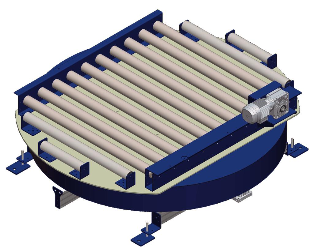 PALLET TRANSFER MODULES PALLET POP-UP 90 DEGREE TRANSFER MODULE - CHAIN CONVEYOR VARIANT Fits within standard conveyor module frames
