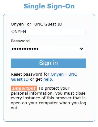 You can log in to TIM either by going directly to the TIM URL or via ConnectCarolina. To use the TIM URL Go to https://unctim.unc.edu in your browser.