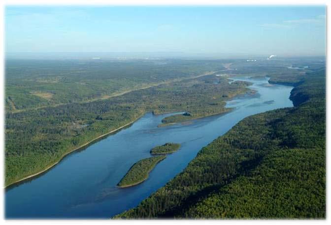 Water Use & Quality Water Use Oil sands currently use <1% of the annual flow of the Athabasca river.2.