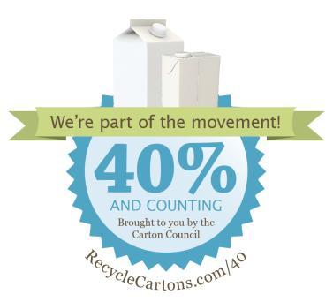 Packaging Manufacturer Example - Tetra Pak Founding Carton Council member which has grown cartons recycling access from 18% to 45% and from 26 to 45 states in 3 years Expanded domestic cartons