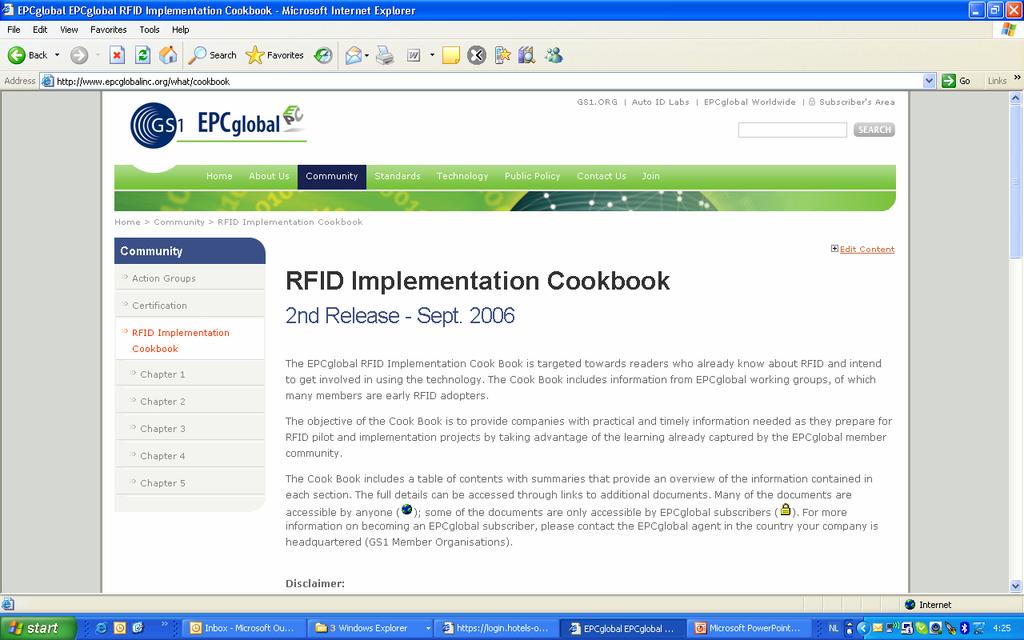 EPCglobal RFID Implementation