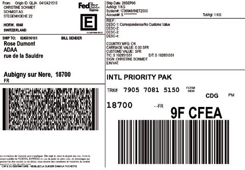For international shipments, the international Air Waybill does not replace a Commercial Invoice. Save time, use FedEx Ship Manager TM at fedex.