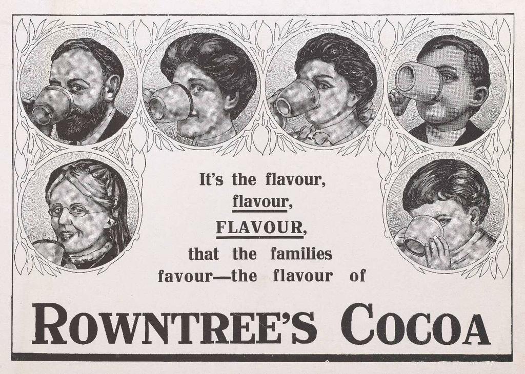 ADVERTISING AT ROWNTREE S SOURCES Source 1