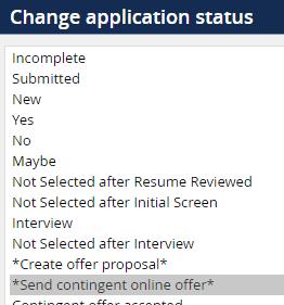 Student Hire process For verbally hired student What you need to do STEP 8: The Applicant card will populate.