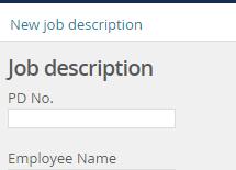 Creating a New Job Description What you need to do STEP 1: Create a new job description To create a new Job Description, you will need to select Manage Job Descriptions and create a new requisition