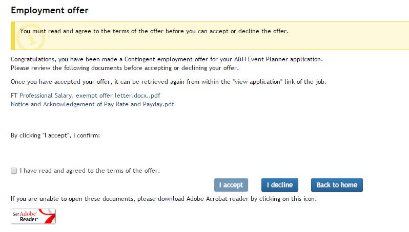 Onboarding (View from applicant) What you need to do STEP 5: Once the forms provided are