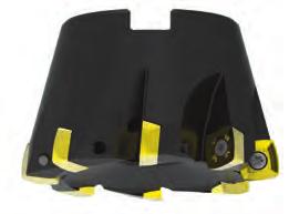 configurations Modular Tungsten Extensions maintain stability in deep pocket applications All inserts