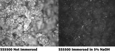 Figures 5-7/Visual observations - 400 X optical microscope Figure 6 Figure 7 ments, iron and silicon, contribute to the reactivity and subsequent loss in metallic appearance.