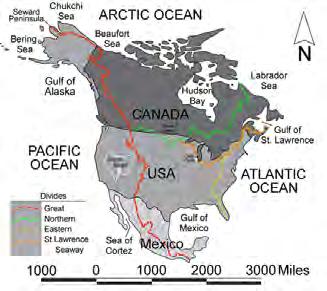 4 Weather and Climate Continental Divide: In the