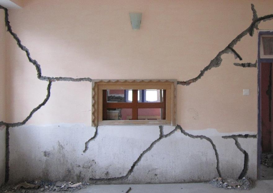 Wall with Openings Presence of large openings have a negative effect on seismic performance buildings, especially if openings are not confined.