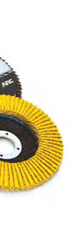 Special grain blend is an ideal choice when compared with standard Zirconia flap discs and are a cost effective option when compared to full ceramic materials. Fiberglass backing plate.
