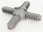 screws required. Art. no.: 9410482 Material: PA and GF Colour: Grey RAL 7005 Length: 73.