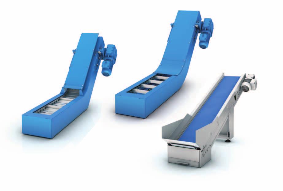 Conveyor systems. Reliability and experience based on tradition. Page Hinged belt conveyors.