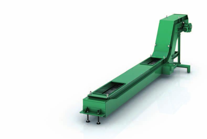 Hinged belt conveyors. Proven for a wide range of disposal tasks. Types and main areas of application SRF 040.