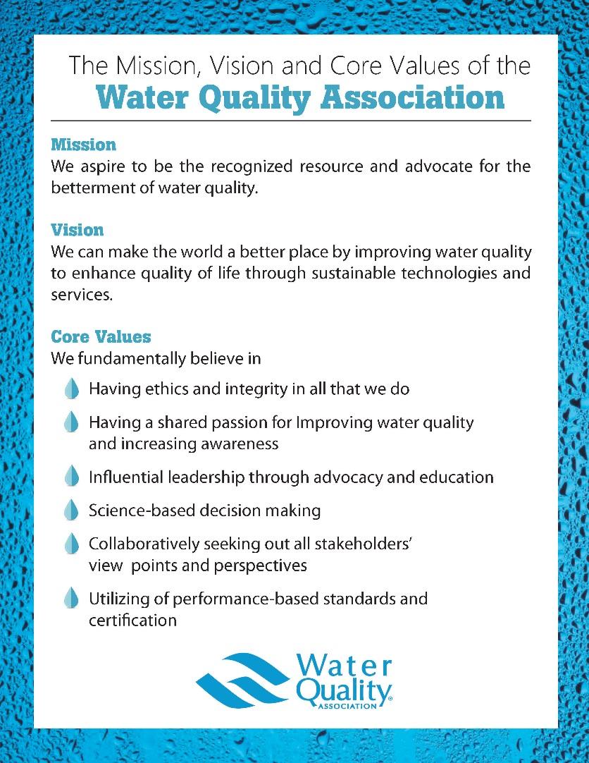 The Water Quality Association The Water Quality Association
