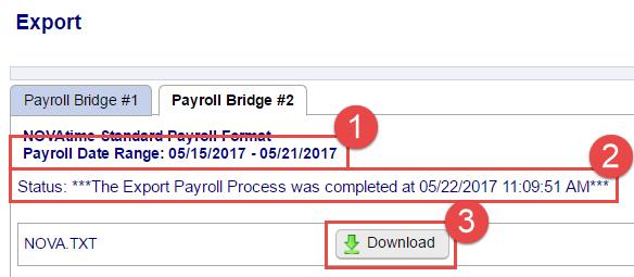 Figure 38 Some Payroll Processors require you to run and save the SUMMARY REPORT.PR and send this report with the Export file (created in the next step). 20.