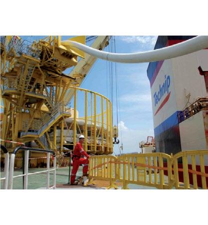 Our main references PAZFLOR PROJECT, deep water oil field development Client : Total Realization : Technip (leader) Location: Gulf of Guinea,