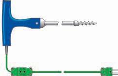 TEMPERATURE PROBES Heavy Duty Temperature Probes thermocouple type K or T Ø4 x 100 mm Ø6.