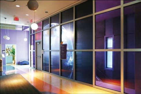 CASE STUDY SPOTLIGHT Fire Rated, Digitally Printed Glass Brings Whimsical and Reliable Protection at Children s Hospital s 2-Hour Fire Resistive Stairwell Enclosure with Digitally Printed Glass by