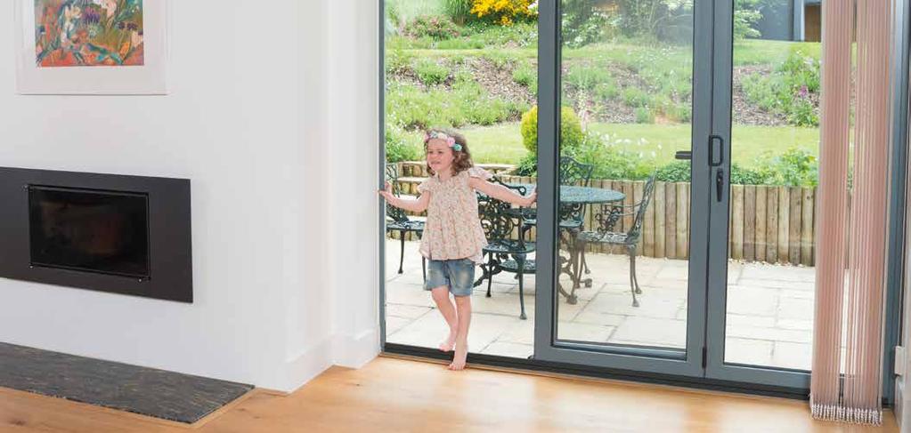 IG PERFORMING, ENERGY EFFICIENT PVCu BI-FOLD DOORS PVCu Bi-Fold Modern designs for modern times the absolute latest in purpose design using high performing materials.