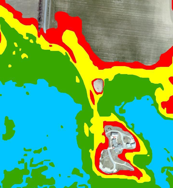 Sea Level Rise Scenario Maps DNREC Planning Scenario Maps Bath-tub Model does not account for future