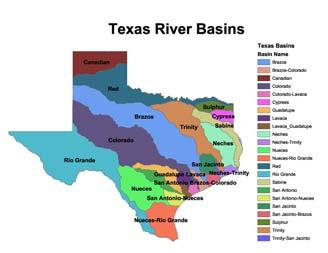 Major River Basins of Texas Classifications Classified Segments 4 digit tracking numbers Unclassified Segments 4 digit tracking number plus a letter Water Bodies Classified and