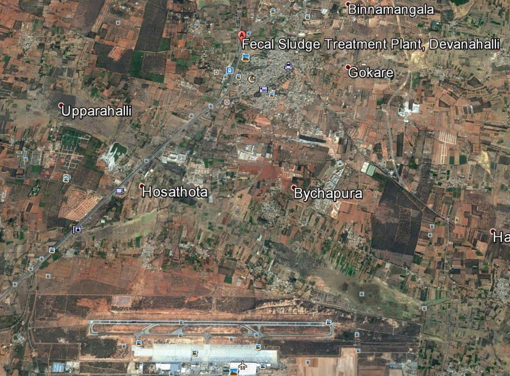 Devanahalli Devanahalli, peri-urban town close to Bangalore intern. airport Area: 16 km² Population: ca. 30.