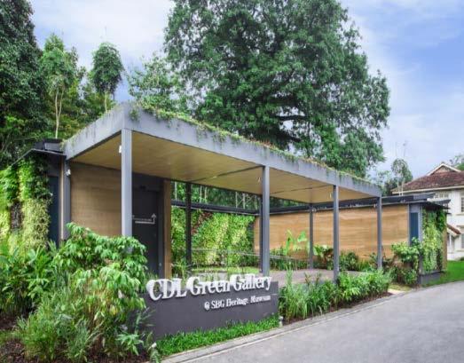 bookshelves Approach: Tri-sector collaboration with 11 partners, including NLB Green programming: Over 400 eco-programmes since 2013 CDL Green Gallery @ Singapore Botanic Gardens Prefabricated