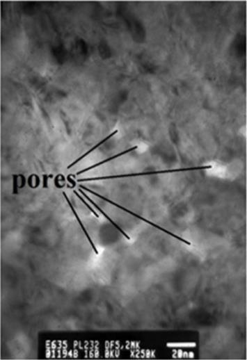 Composition of defect areas in the later stages of oxidation 6 μm 12 μm By approaching the outer surface of the oxide film increases the concentration of micropores, but the composition of the local