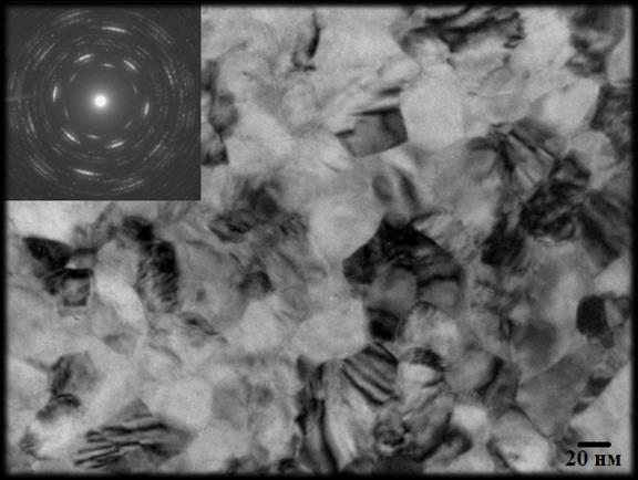 Irradiated oxide films The first electron-microscopic examination of the structural-phase state of the central parts of the irradiated oxide films of
