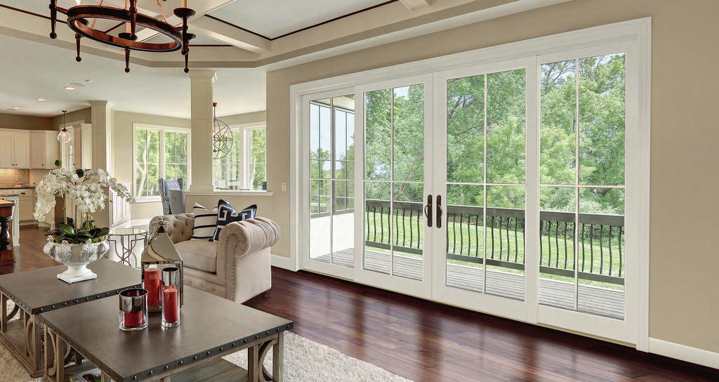 THE SLIDING FRENCH DOOR FIBERGLASS DOORS THAT STRENGTHEN THE BEAUTY OF ANY HOME.
