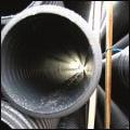 drainage pipes «- produced according to Euro standard HRN EN 61386-1 and HRN EN 61386-24, smooth inside and corrugated outside - with excellent mechanical characteristics, highly resistant on
