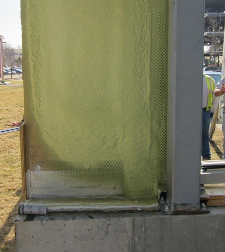 Air Barrier Materials and Installation Spray-Applied Polyurethane Foam (SPF) Insulation Generally acts as air and thermal barrier, available as vapor permeable and vapor