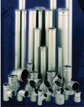 DRAINAGE PIPES AND FITTINGS BLUCHER DRAINAGE PIPES AND FITTINGS The BLUCHER EuroPipe TM drainage pipework system consists of pipes and fittings in grade 316L stainless steel.