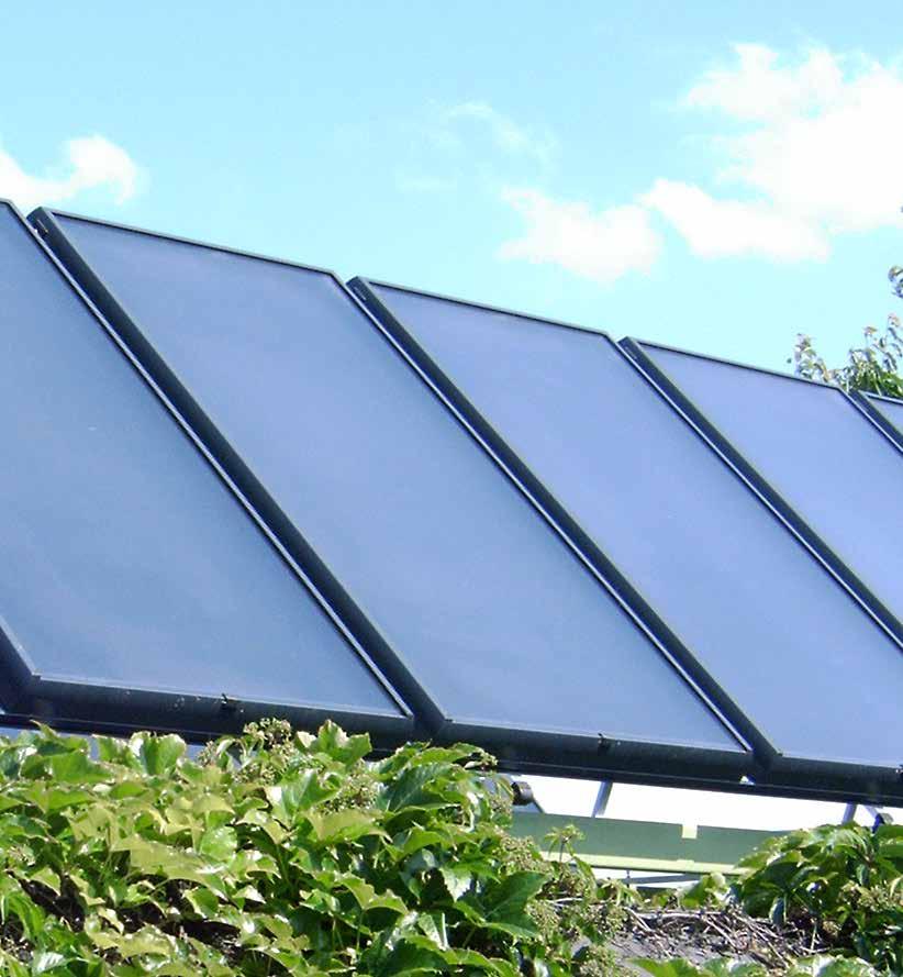 on investment Solar heating systems are versatile: Solar water heating Solar space