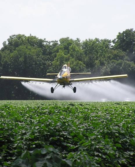 Application Technology Pesticide Applications and Spray Technology For insecticides, harvest aids, and some herbicides, thorough spray coverage is of critical importance; applications should be made