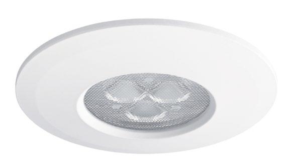 shallower ceiling voids Over 80% energy saving against halogen Outperforms halogen and CFL** Ultra low 3W energy usage Outstanding efficiency 67 lpcw