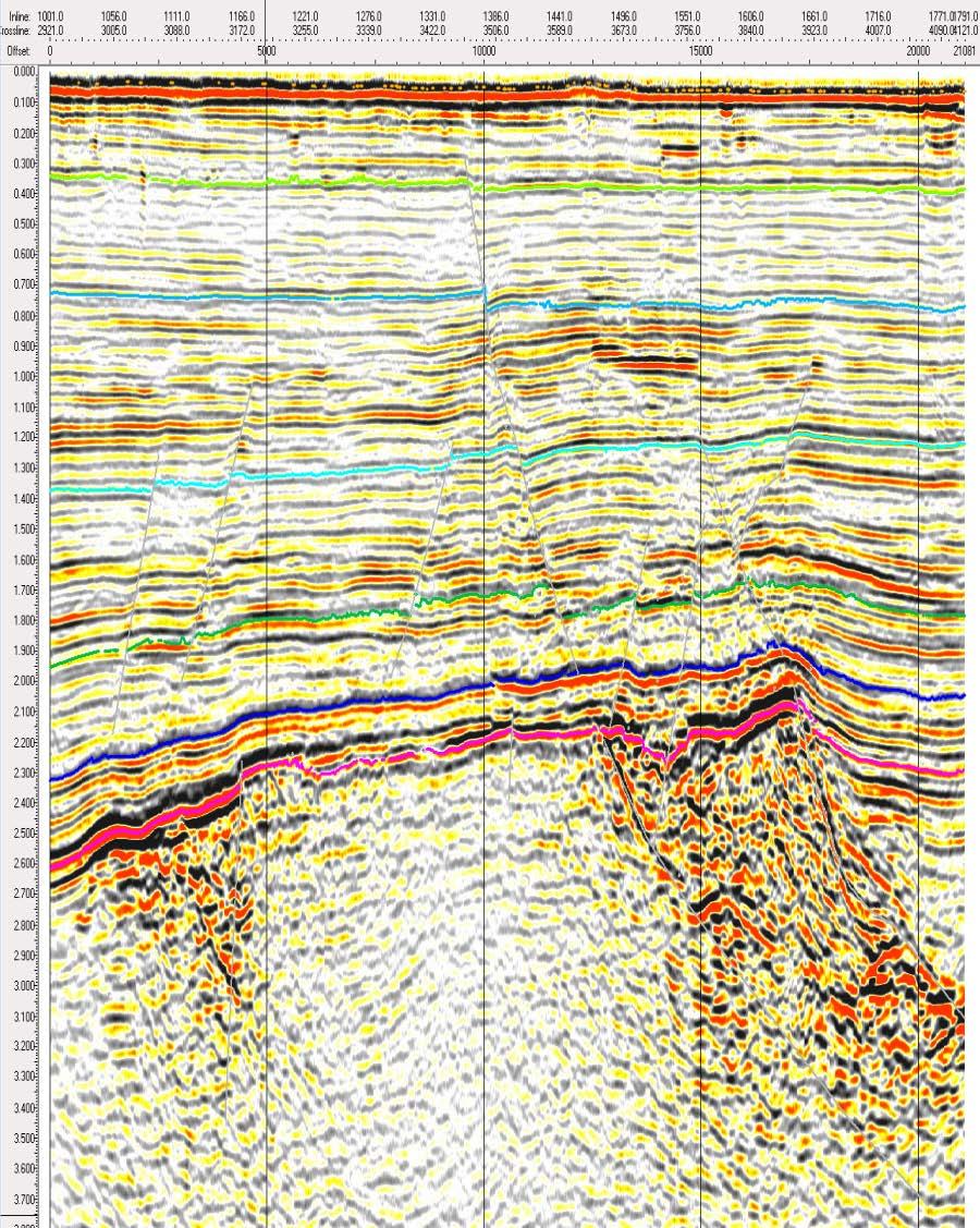 Seurula formation NSO-2N intersected edge of deep
