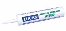 8660 Non-Skinning Butyl Sealant Lucas #8660 Non-Skinning Butyl Sealant is a low modulus, butyl rubber based, non-sag sealant. It is intended for use as a sealant for metal roof and panels.